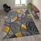 Flash Furniture Yellow 8' x 10' Abstract Design Accent Area Rug ACD-RGTRZ860-810-YL-GG - alternate 1